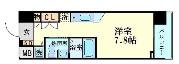 淀屋橋駅 徒歩7分 5階の物件間取画像